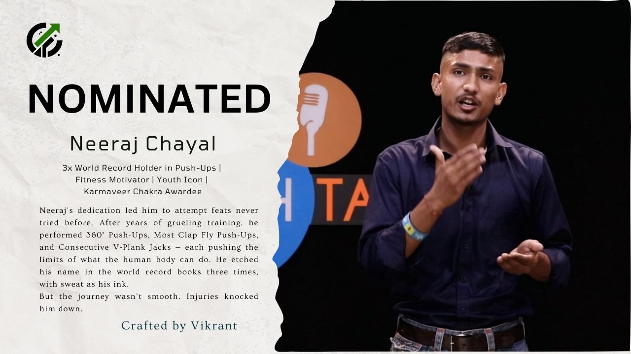 You are currently viewing Congratulations to Neeraj Chayal on His Prestigious Nomination for the CFV Spark Awards