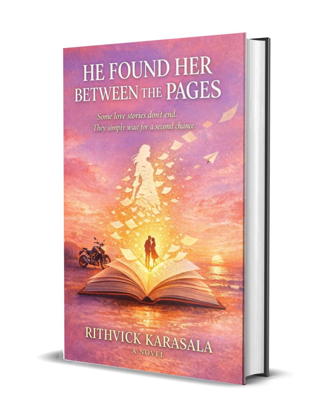 He Found Her Between The Pages - Cover